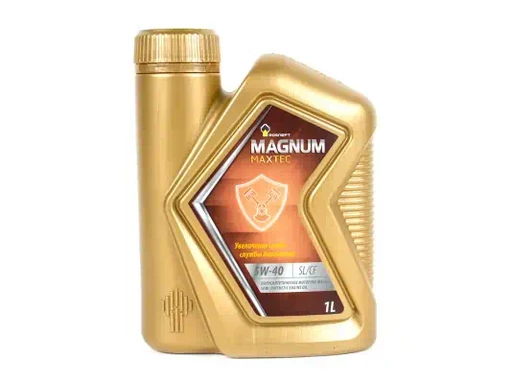 Масло моторное РосНефть 5W-40 Magnum Maxtec SL/CF п/синтетическое 1л