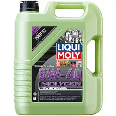 Масло моторное LiquiMoly 5W-40 Molygen синтетическое SN/CF А3/В4 SAC GF5 5л