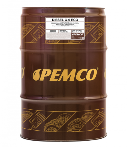 Масло моторное Pemco Diesel G-6 UHPD Eco 10/40 API CI-4 ACEA E4/E7