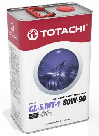 Масло трансмиссионное TOTACHI NIRO Super Gear 80/90 API GL-5/MT-1