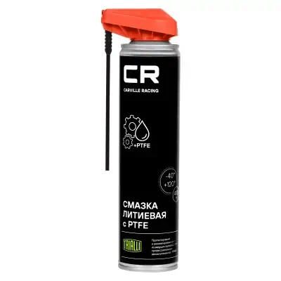 Смазка CR литиевая с PTFE, белая, аэро, расп 2в1, 400ml ()