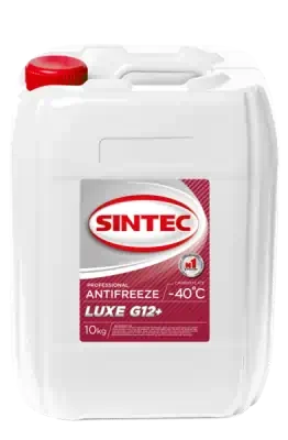 Антифриз Sintec Lux красный G12+ 10 кг