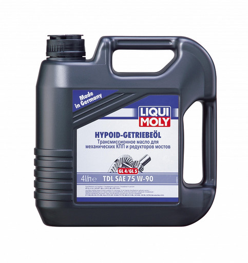 Масло трансмиссионное Liqui Moly Hypoid-Getriebeoil TDL 75/90 API GL-4/GL-5/MT-1