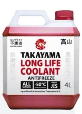 Антифриз Takayama Long Life Coolant красный -50C 4 кг