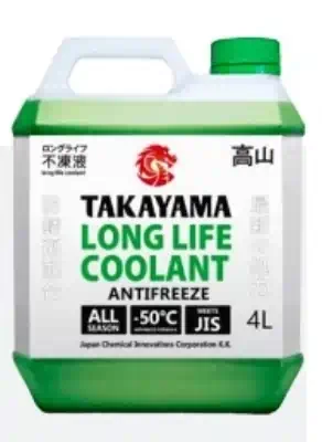 Антифриз Takayama Long Life Coolant зеленый -50C 4 кг