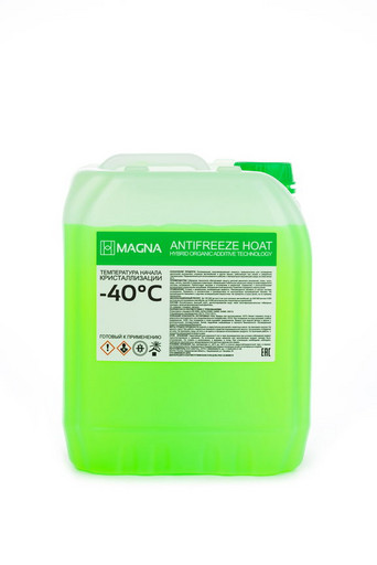 Антифриз MAGNA HOAT Standard Engine Coolant G-11 Green -40