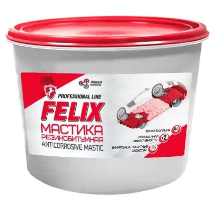 Мастика резинобитумная Felix 2 кг ведро