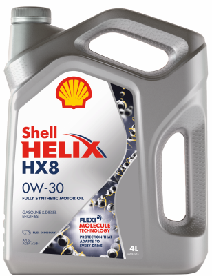 Масло моторное Shell Helix HX8 0/30 API SL