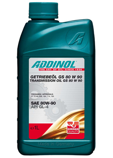 Масло трансмиссионное ADDINOL Getriebe?l GS 80/90 API GL-4