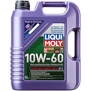 Масло моторное Liqui Moly Synthoil Race Tech GT1 10/60 API SL