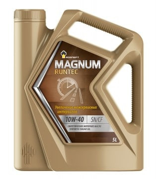 Масло моторное Роснефть Magnum Runtec 10/40 API SN/CF