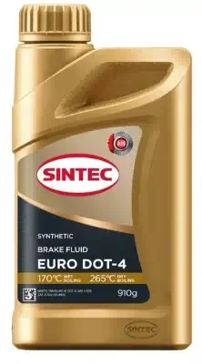 Жидкость тормозная Sintec Euro Dot-4 910 мл