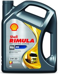 Масло моторное Shell Rimula R6 ME 5/30 API CF ACEA E4