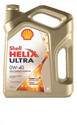 Масло моторное Shell 0W-40 Helix Ultra 4л