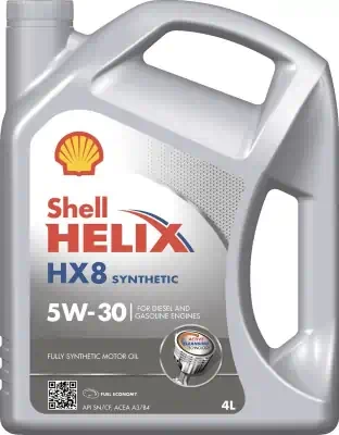 Масло моторное Shell 5W-30 Helix HX8 Syn 4л