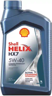 Масло моторное Shell 5W-40 Helix HX7 1л