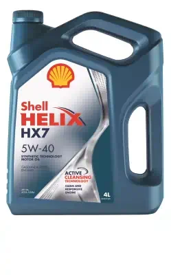 Масло моторное Shell 5W-40 Helix HX7 4л