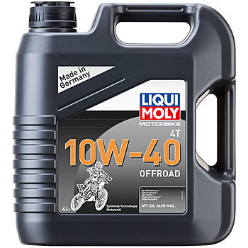 Масло моторное Liqui Moly Motorbike 4T Offroad 10/40 API SN Plus