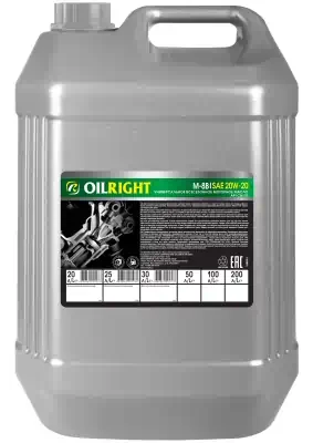 Масло Oil Right М 8В автол 20л