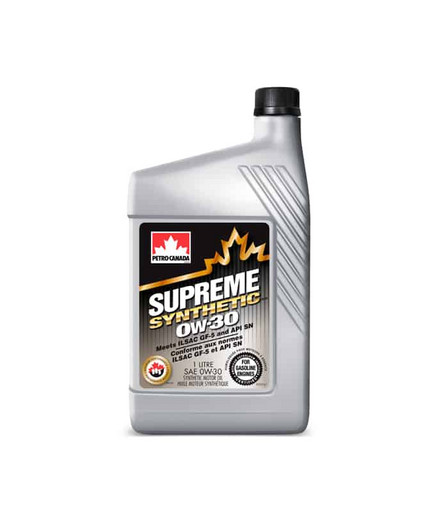 Масло моторное Petro Canada Supreme Synthetic 0/30 API SN/CF