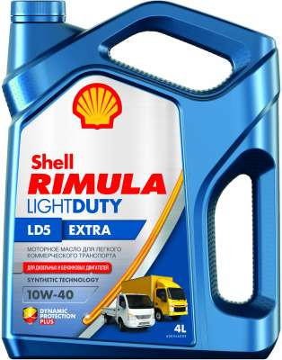 Масло моторное Shell Rimula LD5 Extra 10/40 API CI-4/SL