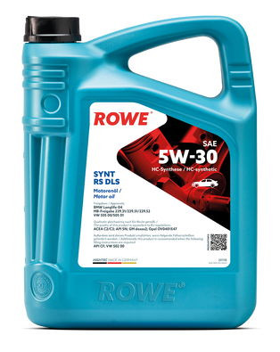 Масло моторное Rowe Hightec Synt RS DLS 5/30 API SN ACEA C2/C3