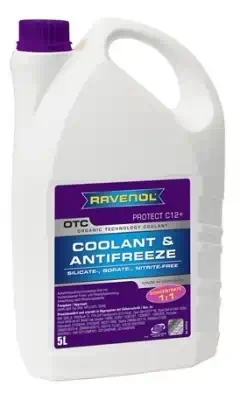 Антифриз Ravenol красно-лиловый OTC Protect C12+ Concentrate 5 кг