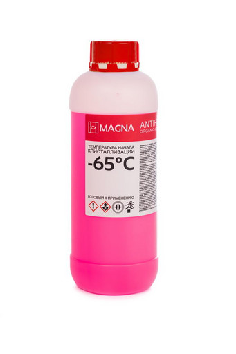 Антифриз MAGNA OAT Standard Engine Coolant G-12 Red -65