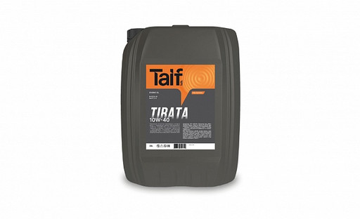 Масло моторное Taif Tirata PAO 10/40 API CI-4 ACEA E4/E7