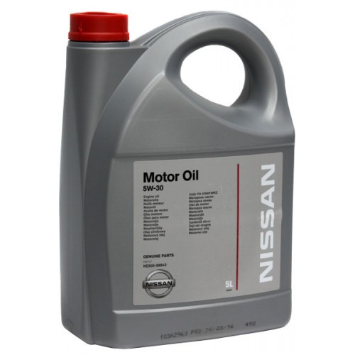 Масло моторное Nissan Motor Oil 5/30 API SM/CF