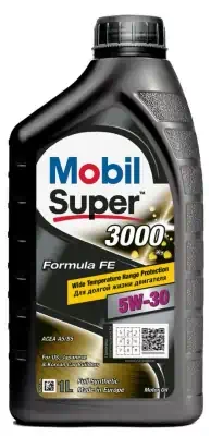 Масло моторное Mobil 5W-30 3000 Super F-FE синтетическое 1л