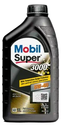 Масло моторное Mobil 5W-40 3000 Super Х1 синтетическое 1л