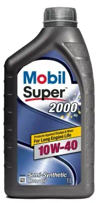 Масло моторное Mobil 10W-40 2000 Super п/синтетическое 1л