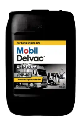 Масло моторное Mobil 10W-40 Delvac XHP Extra дизель синтетическое 20л