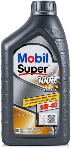 Масло моторное Mobil Super 3000 x1 Diesel 5/40 API CF