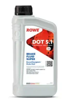 Жидкость тормозная Rowe Hightec Brake Fluid Super DOT 5.1 пластик 1 л