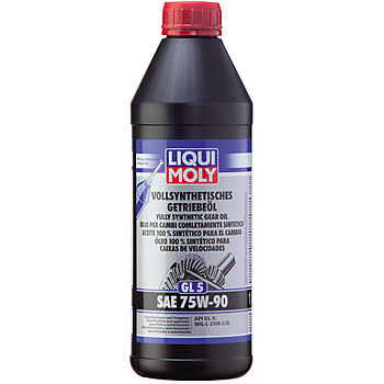 Масло трансмиссионное Liqui Moly Vollsynthetisches Getriebeoil 75/90 API GL-5