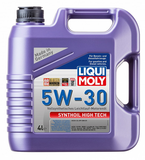 Масло моторное Liqui Moly Synthoil High Tech 5/30 API SM/CF