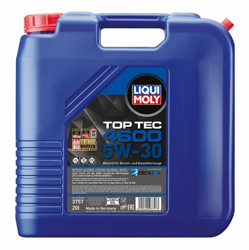 Масло моторное Liqui Moly Top Tec 4600 5/30 API SN/CF