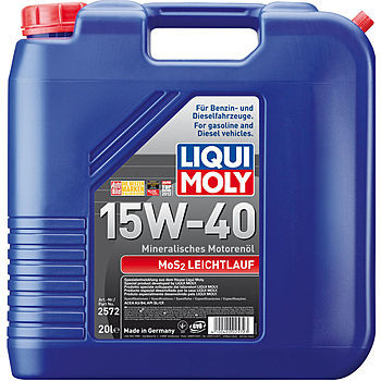 Масло моторное Liqui Moly MoS2 LeichtLauf 15/40 API SL/CF