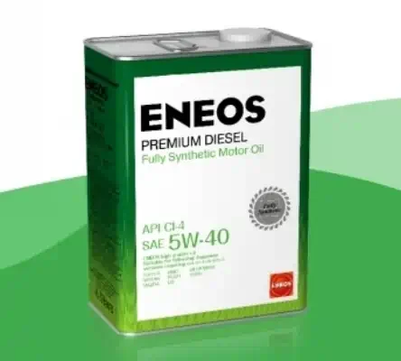 Масло моторное ENEOS 5W-40 CI-4 Premium дизель синтетическое 4л