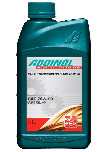 Масло трансмиссионное ADDINOL MuIti Transmission Fluid 75/90 API GL-4