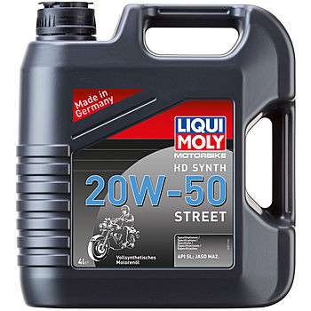 Масло моторное Liqui Moly Motorbike HD Synth Street 20/50 API SN Plus