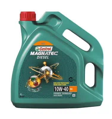 Масло моторное Castrol MAGNATEC Diesel 10W-40 B4 полусинтетическое 4л