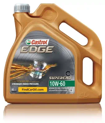 Масло моторное Castrol EDGE Supercar 10W-60 А3/В4 синтетическое 4л