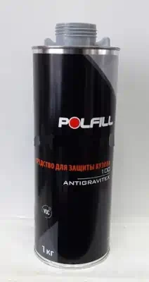 Антигравий POLFILL Antigravitex 100 черный 1 кг