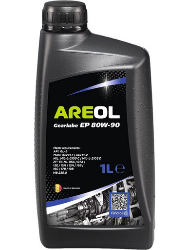 Масло трансмиссионное AREOL Gearlube EP 80/90 API GL-5