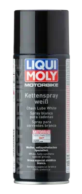 Смазка для цепи мотоцикла LiquiMoly Racing Kettenspray белая 400 г 8050