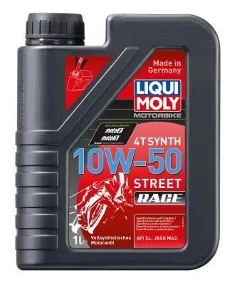 Масло моторное LiquiMoly 4T 10W-50 Motorrad Synth синтетическое SL/MA-2 1л