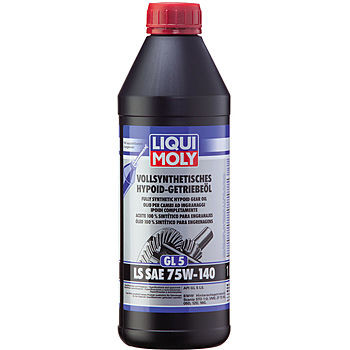 Масло трансмиссионное Liqui Moly Vollsynthetisches Hypoid-Getriebeoil LS 75/140 API GL-5